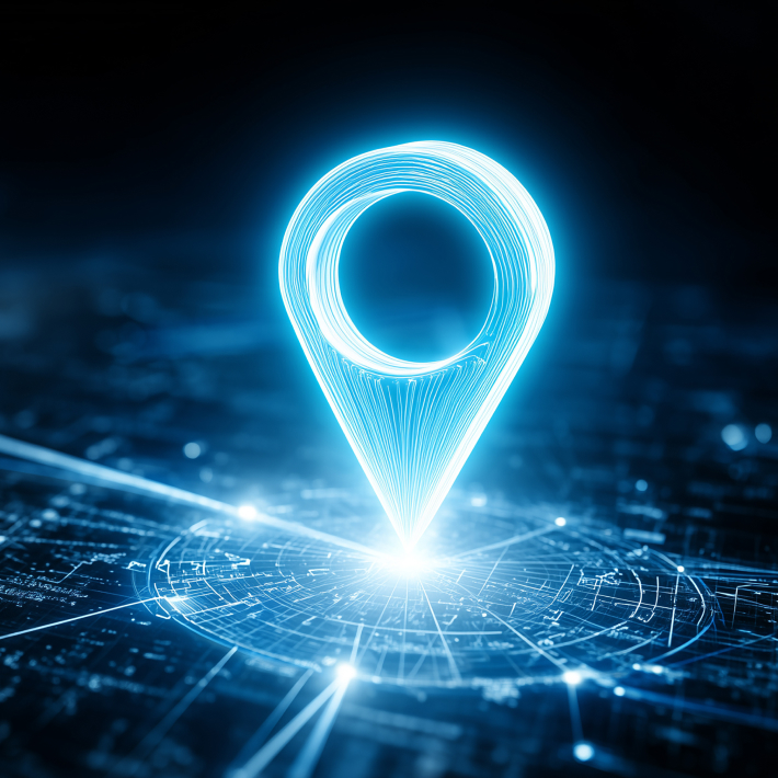 Digital navigation marker representing ScavengerNav GPS-denied navigation software